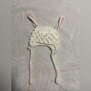 Handmade Crochet Lamb Hat